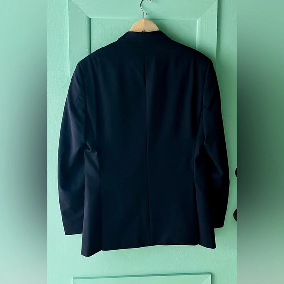 Tommy Hilfiger Men's Sport Coat Blazer Jacket 2 Buttons Navy - 40 R - Picture 7 of 14